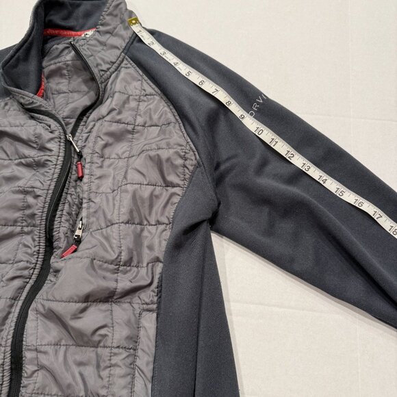 Orvis Jacket Men Large L Gray Full Zip Pockets Fleece Breathable Outdoors Casual - Picture 3 of 4